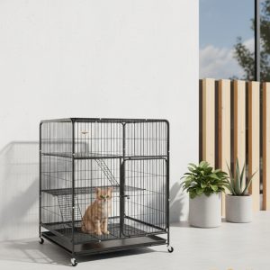 C334 – Solid Cat Cage M